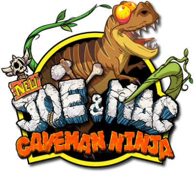 New Joe and Mac - Caveman Ninja Логотип