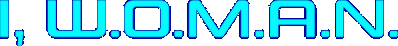 I, W.O.M.A.N. Логотип