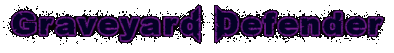 Graveyard Defender Логотип