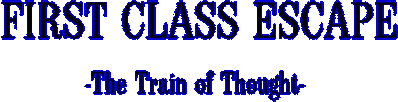 First Class Escape: The Train of Thought Логотип