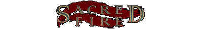 Sacred Fire: A Role Playing Game Логотип