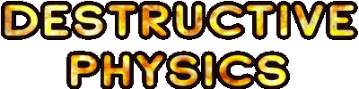 Destructive physics: destruction simulator Логотип