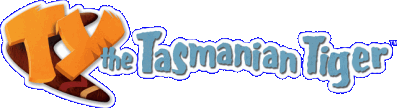 TY the Tasmanian Tiger Логотип