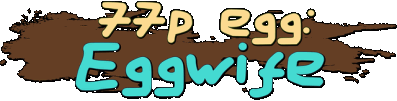 77p egg: Eggwife Логотип