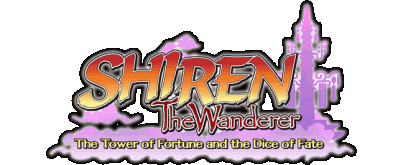 Shiren the Wanderer: The Tower of Fortune and the Dice of Fate Логотип