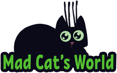 Mad Cat's World. Act - 1: Not by meat alone... Логотип
