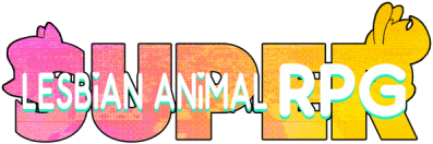 Super Lesbian Animal RPG Логотип