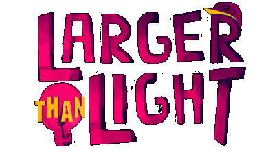 Larger Than Light Логотип