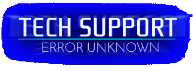 Tech Support: Error Unknown Логотип