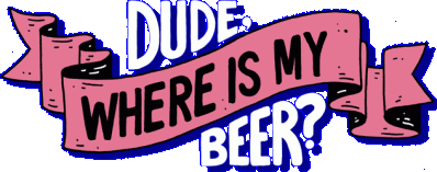 Dude, Where Is My Beer? Логотип