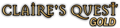 Claire's Quest: GOLD Логотип