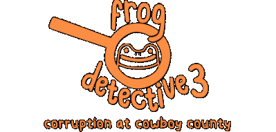 Frog Detective 3: Corruption at Cowboy County Логотип