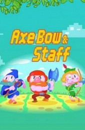 Axe, Bow and Staff