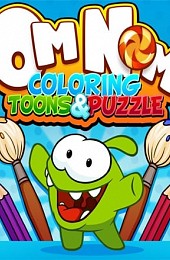 Om Nom: Coloring, Toons and Puzzle